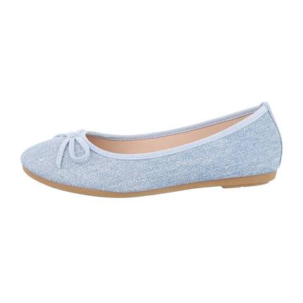 Damen Ballerinas - cowboywhite Gr. 38