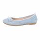 Damen Ballerinas - cowboywhite Gr. 39