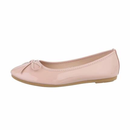 Damen Ballerinas - apricot Gr. 38