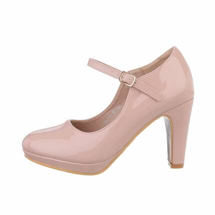 Damen High-Heel Pumps - beige