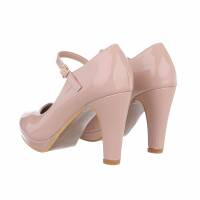 Damen High-Heel Pumps - beige