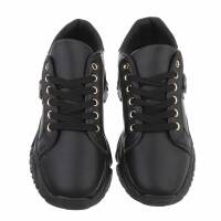 Damen Low-Sneakers - black