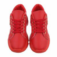 Damen Low-Sneakers - red