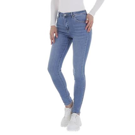 Damen Skinny Jeans von AYDRIA Gr. M/38 - blue