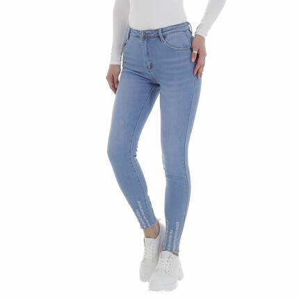 Damen Skinny Jeans von AYDRIA Gr. M/38 - L.blue