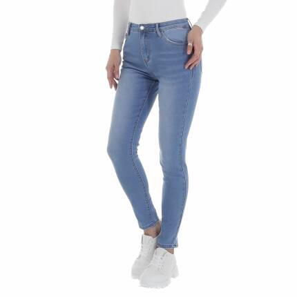 Damen Skinny Jeans von AYDRIA Gr. M/38 - blue