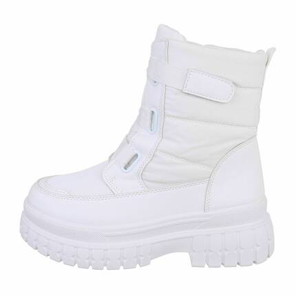 Damen Klassische Stiefeletten - white Gr. 36