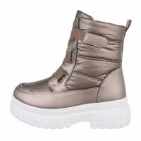 Damen Klassische Stiefeletten - bronze