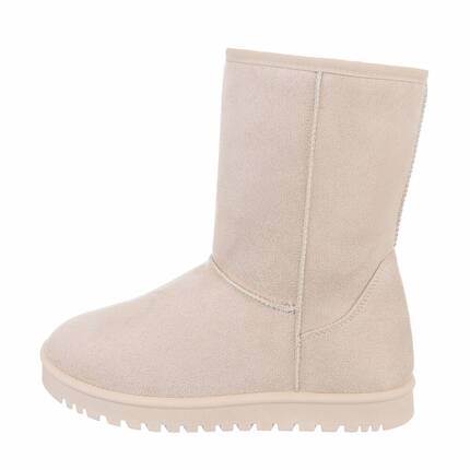 Damen Klassische Stiefeletten - beige Gr. 38