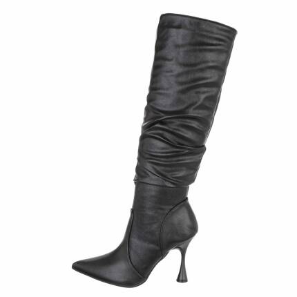 Damen High-Heel Stiefel - black Gr. 36