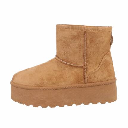 Damen Winterstiefeletten - camel