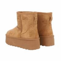 Damen Winterstiefeletten - camel