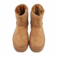 Damen Winterstiefeletten - camel