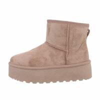 Damen Winterstiefeletten - khaki