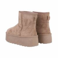 Damen Winterstiefeletten - khaki