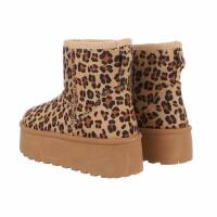 Damen Winterstiefeletten - leopard