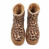 Damen Winterstiefeletten - leopard