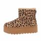 Damen Winterstiefeletten - leopard