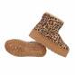 Damen Winterstiefeletten - leopard