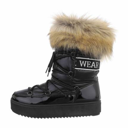 Damen Winterstiefeletten - black Gr. 37