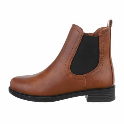 Damen Chelsea Boots - camel Gr. 36