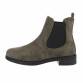 Damen Chelsea Boots - green Gr. 37