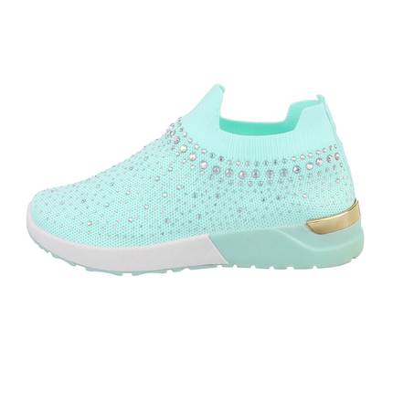 Damen Low-Sneakers - aqua