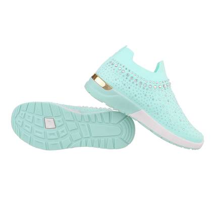 Damen Low-Sneakers - aqua