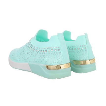 Damen Low-Sneakers - aqua