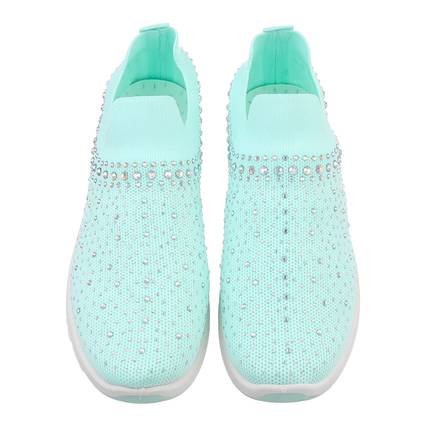 Damen Low-Sneakers - aqua