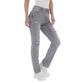 Damen High Waist Jeans von Laulia - grey