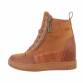 Damen Keilstiefeletten - camel Gr. 39