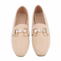 Damen Slipper - beige