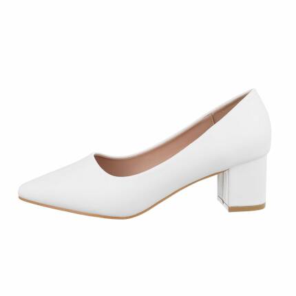 Damen Klassische Pumps - white