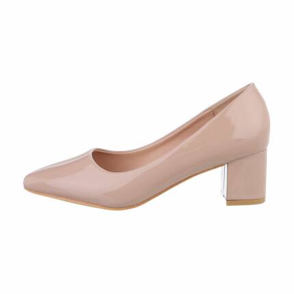 Damen Klassische Pumps - apricot Gr. 39