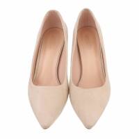 Damen High-Heel Pumps - apricot