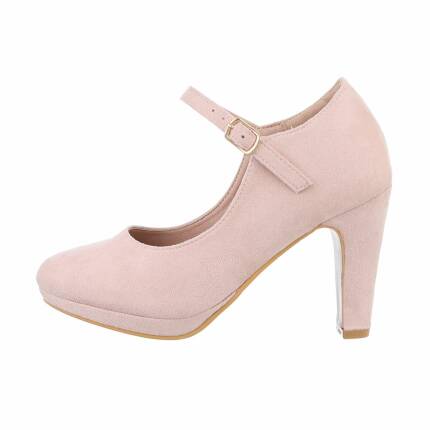 Damen High-Heel Pumps - beige