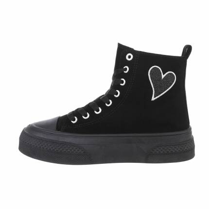 Damen High-Sneakers - black