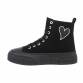 Damen High-Sneakers - black - 12 Paar