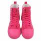 Damen High-Sneakers - fushia