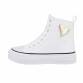 Damen High-Sneakers - white