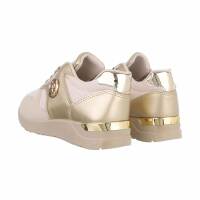 Damen Low-Sneakers - beige