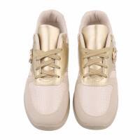 Damen Low-Sneakers - beige