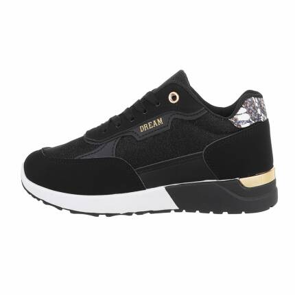 Damen Low-Sneakers - black