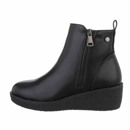 Damen Keilstiefeletten - black Gr. 37