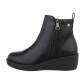 Damen Keilstiefeletten - black Gr. 38