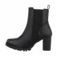 Damen High-Heel Stiefeletten - black Gr. 38