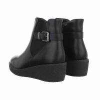 Damen Keilstiefeletten - black