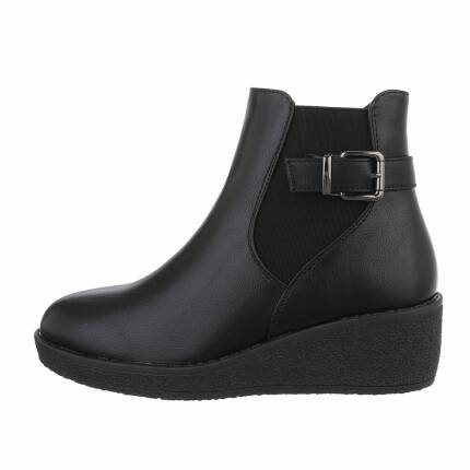 Damen Keilstiefeletten - black Gr. 38