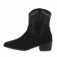 Damen Western- & Bikerboots - black Gr. 36